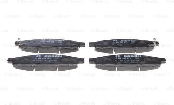 Brake Pad Set, disc brake 0986494673 - image 6
