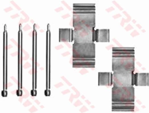 Accessory Kit, disc brake pad PFK197