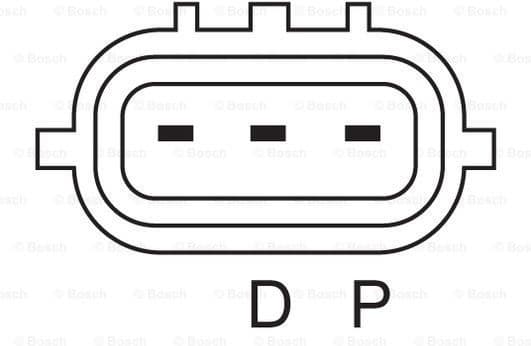 Alternator 0986082430 - image 2