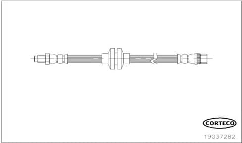 Brake Hose 19037282