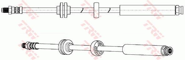 Brake Hose PHB649 - image 2