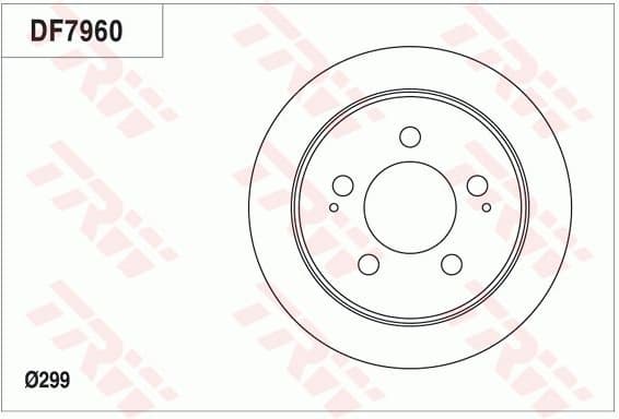 Brake Disc DF7960