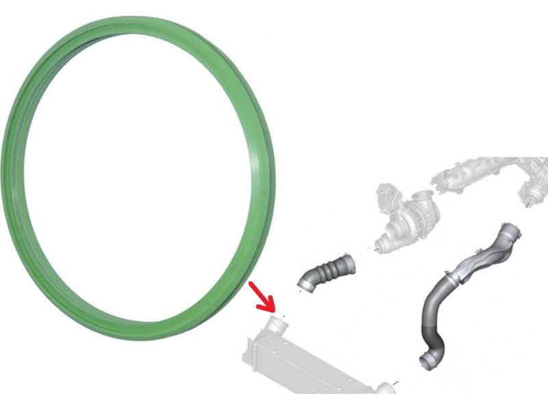 Seal ring, turbocharger, intercooler 11617791470