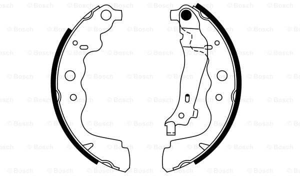 Brake Shoe Set 0986487754 - image 5