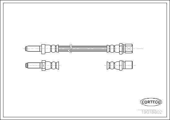 Brake Hose 19018802