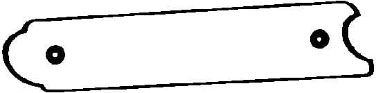 Gasket, cylinder head cover 440263P