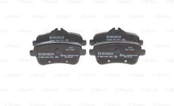 Brake Pad Set, disc brake 0986494783