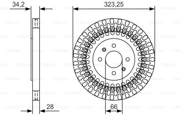 Brake Disc 0986479A90 - image 4