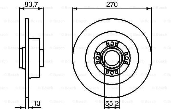 Brake Disc 0986479196 - image 5