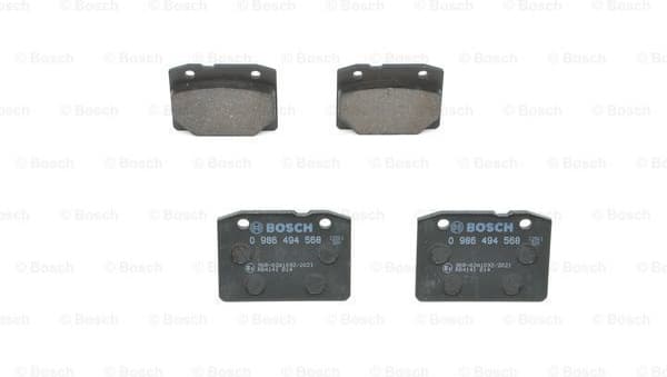 Brake Pad Set, disc brake 0986494568