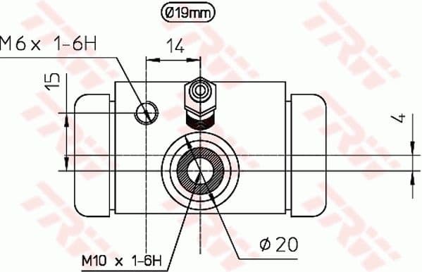 Wheel Brake Cylinder BWD310 - image 2