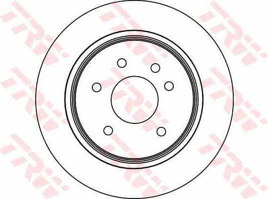 Brake Disc DF4094 - image 2