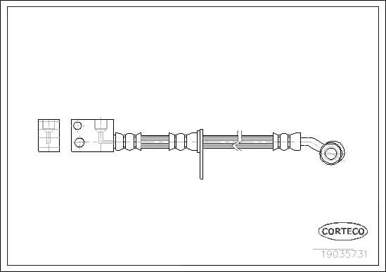 Brake Hose 19035731