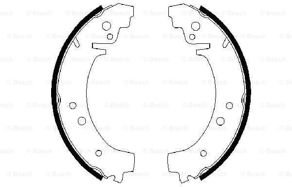 Brake Shoe Set 0986487217