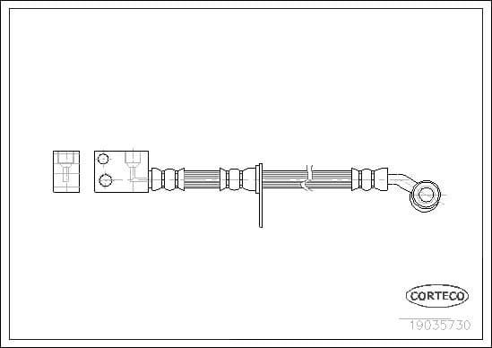 Brake Hose 19035730