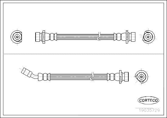 Brake Hose 19035729