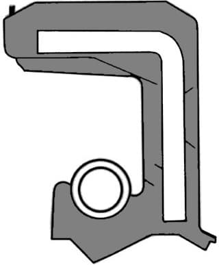 Shaft Seal, camshaft 19026765B