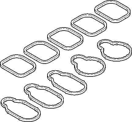 Gasket Set, intake manifold 246.700