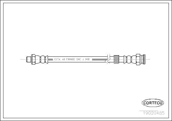 Brake Hose 19020485