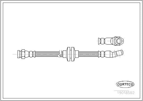 Brake Hose 19018582