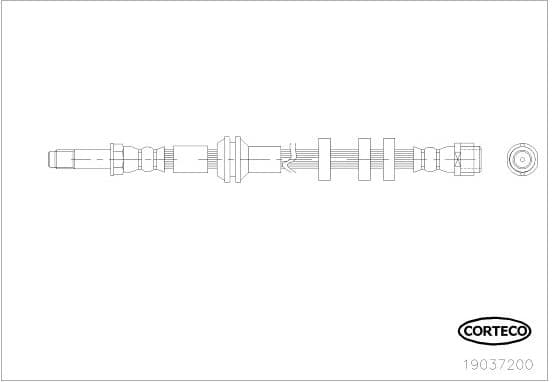 Brake Hose 19037200