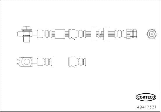 Brake Hose 49417331
