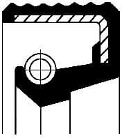 Shaft Seal, differential 01015421B