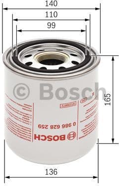 Air Dryer Cartridge, compressed-air system 0986628259