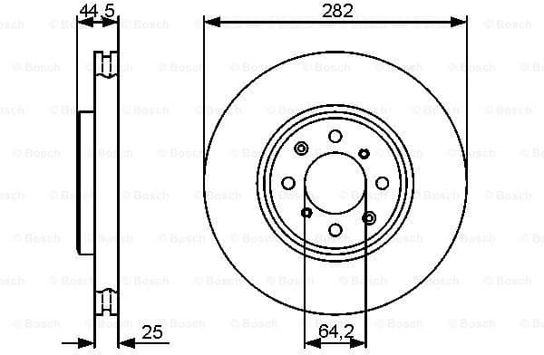 Brake Disc 0986479476 - image 5