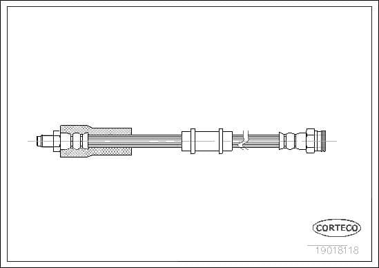 Brake Hose 19018118