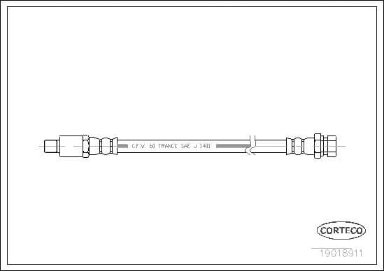 Brake Hose 19018911
