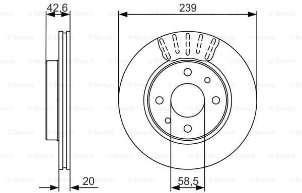 Brake Disc 0986479082