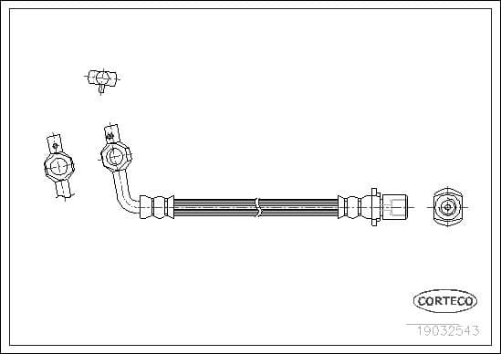 Brake Hose 19032548