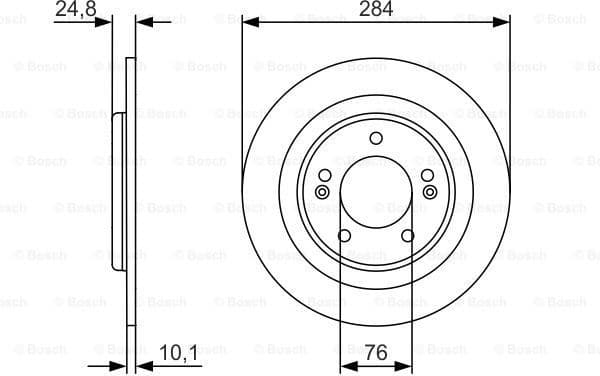 Brake Disc 0986479A13