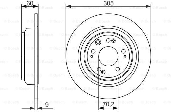 Brake Disc 0986479740 - image 5