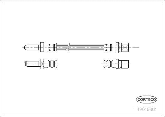Brake Hose 19018801