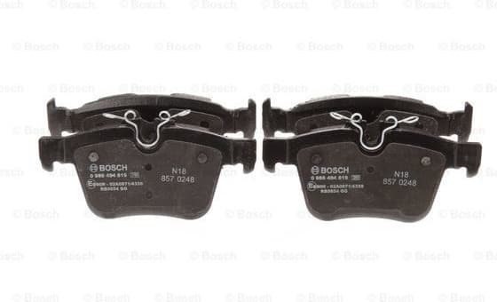 Brake Pad Set, disc brake 0986494819