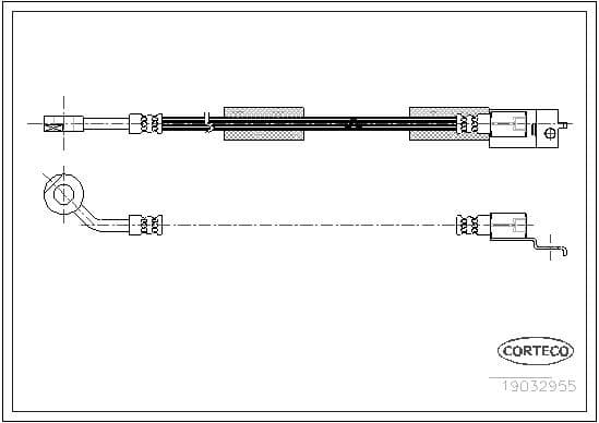 Brake Hose 19032955