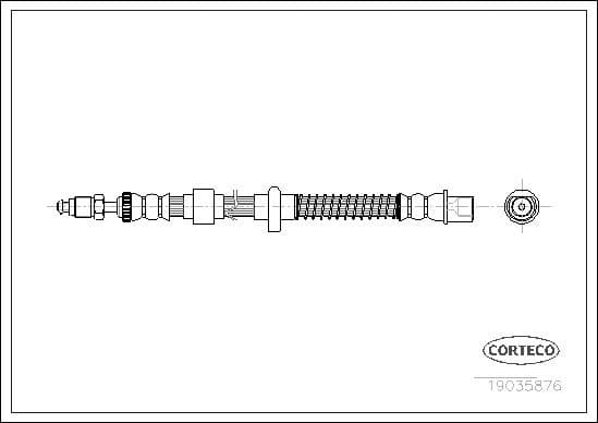 Brake Hose 19035876
