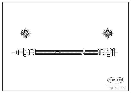 Brake Hose 19034945