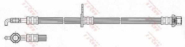 Brake Hose PHD534 - image 2