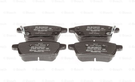 Brake Pad Set, disc brake 0986494802 - image 6