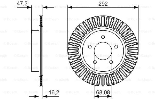 Brake Disc 0986479D20 - image 5