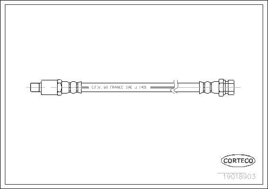 Brake Hose 19018903
