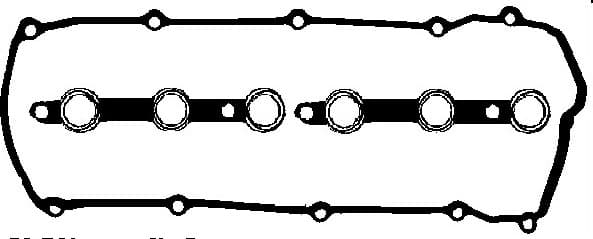 Gasket cylinder head 153.142