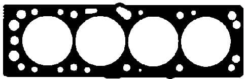 Gasket cylinder head 186.711