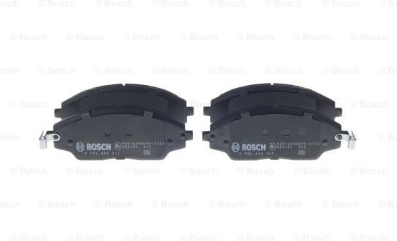 Brake Pad Set, disc brake 0986494917