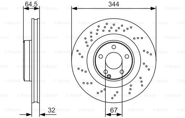 Brake Disc 0986479A17 - image 5