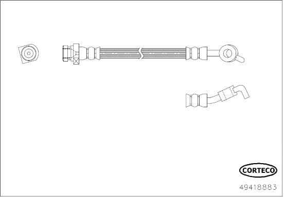 Brake Hose 49418883