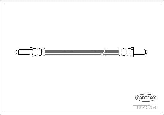 Brake Hose 19018754